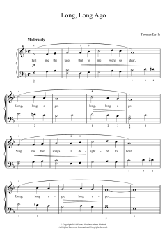 Long, Long Ago von Thomas Bayly (Download) 