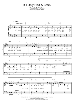 If I Only Had A Brain von Harold Arlen (Download) 