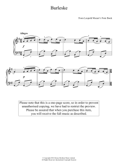 Burleske von Leopold Mozart (Download) 