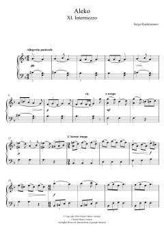 Aleko - No.11 Intermezzo (Download) 