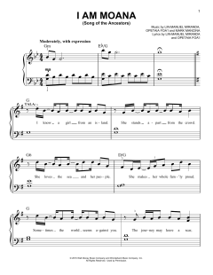 I Am Moana (Song Of The Ancestors) von Mark Mancina (Download) 