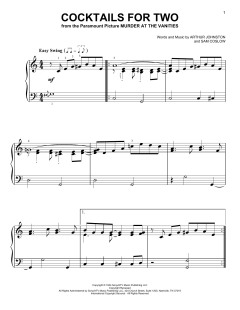 Cocktails For Two von Carl Brisson (Download) 