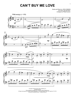 Can't Buy Me Love [Classical version] von The Beatles (Download) 