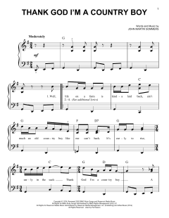 Thank God I'm A Country Boy von John Denver (Download) 