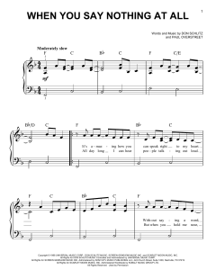 When You Say Nothing At All von Keith Whitley (Download) 