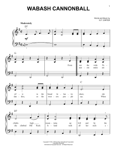 Wabash Cannonball von The Carter Family (Download) 