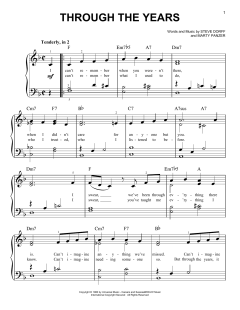 Through The Years von Kenny Rogers (Download) 