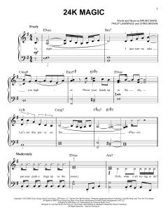 24K Magic von Bruno Mars (Download) 