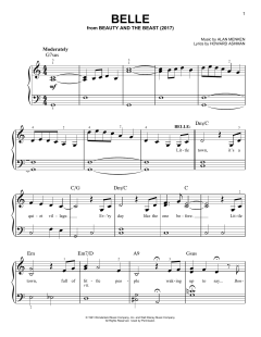 Belle von Alan Menken (Download) 