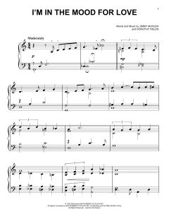 I'm In The Mood For Love von Jimmy McHugh (Download) 