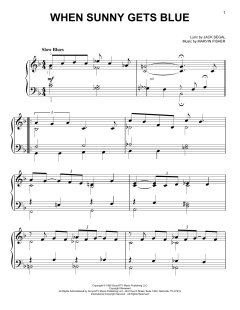 When Sunny Gets Blue von Jack Segal (Download) 
