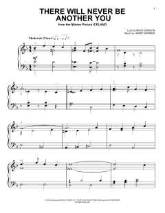 There Will Never Be Another You von Mack Gordon (Download) 