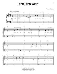 Red, Red Wine von Neil Diamond (Download) 