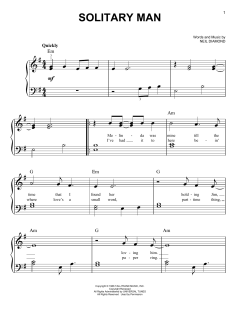 Solitary Man von Johnny Cash (Download) 