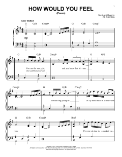 How Would You Feel (Paean) von Ed Sheeran (Download) 