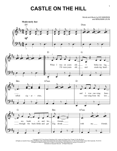 Castle On The Hill von Ed Sheeran (Download) 