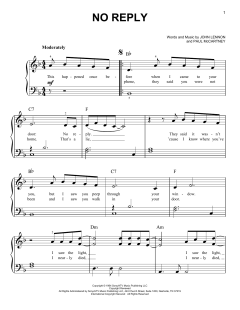 No Reply von The Beatles (Download) 