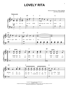 Lovely Rita von The Beatles (Download) 