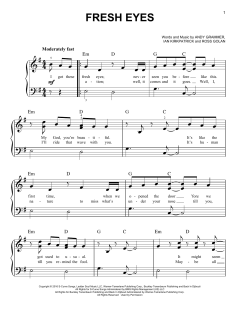 Fresh Eyes von Andy Grammer (Download) 