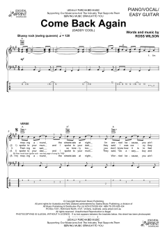 Come Back Again von Ross Wilson (Download) 