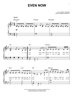 Even Now von Barry Manilow (Download) 