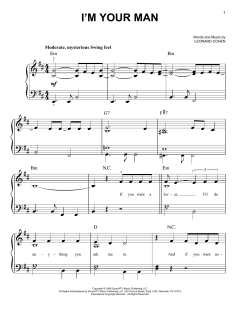 I'm Your Man von Leonard Cohen (Download) 