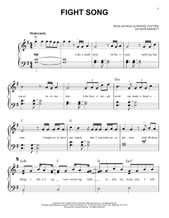 Fight Song von Rachel Platten (Download) 