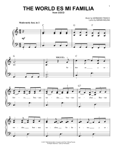 The World Es Mi Familia von Adrian Molina (Download) 