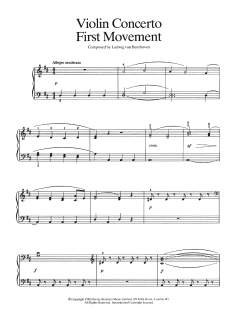 First Movement von Ludwig van Beethoven (Download) 