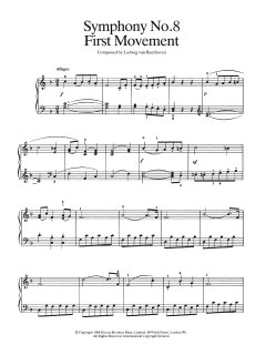 First Movement von Ludwig van Beethoven (Download) 