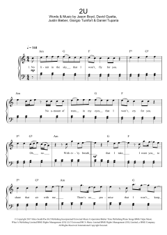 2U (featuring Justin Bieber) von David Guetta (Download) 