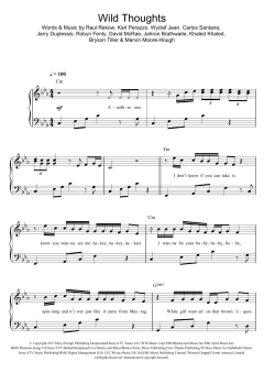 Wild Thoughts (feat. Rihanna & Bryson Tiller) (Download) 