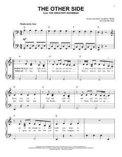 The Other Side von Benj Pasek (Download) 