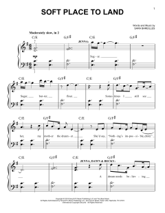 Soft Place To Land von Sara Bareilles (Download) 