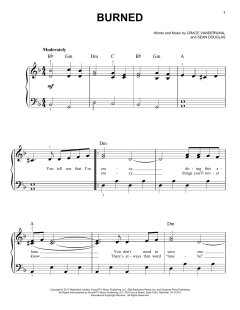 Burned von Grace VanderWaal (Download) 