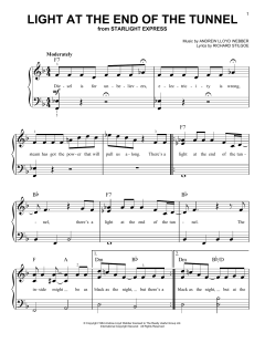 Light At The End Of The Tunnel von Richard Stilgoe (Download) 