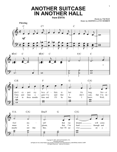 Another Suitcase In Another Hall von Tim Rice (Download) 