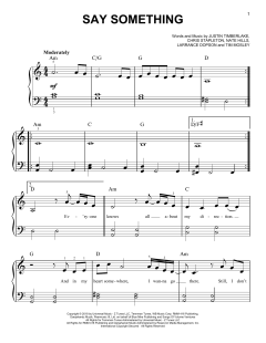 Say Something (feat. Chris Stapleton) (Download) 