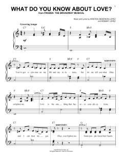 What Do You Know About Love? von Robert Lopez (Download) 