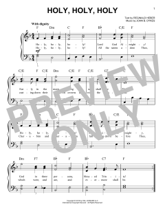 Holy, Holy, Holy von Reginald Heber (Download) 