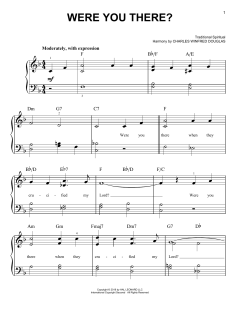 Were You There? von Charles Winfred Douglas (Download) 