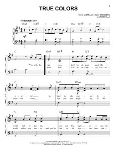 True Colors von Cyndi Lauper (Download) 