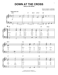 Down At The Cross (Glory To His Name) von Elisha A. Hoffman (Download) 