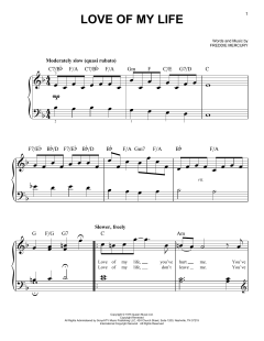 Love Of My Life von Queen (Download) 