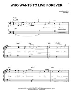 Who Wants To Live Forever von Queen (Download) 