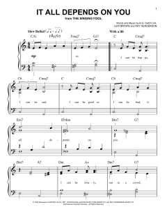 It All Depends On You von Lew Brown (Download) 