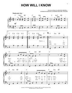 How Will I Know von Whitney Houston (Download) 