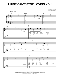 I Just Can't Stop Loving You von Michael Jackson (Download) 