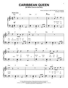 Caribbean Queen (No More Love On The Run) von Billy Ocean (Download) 