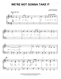 We're Not Gonna Take It von Twisted Sister (Download) 